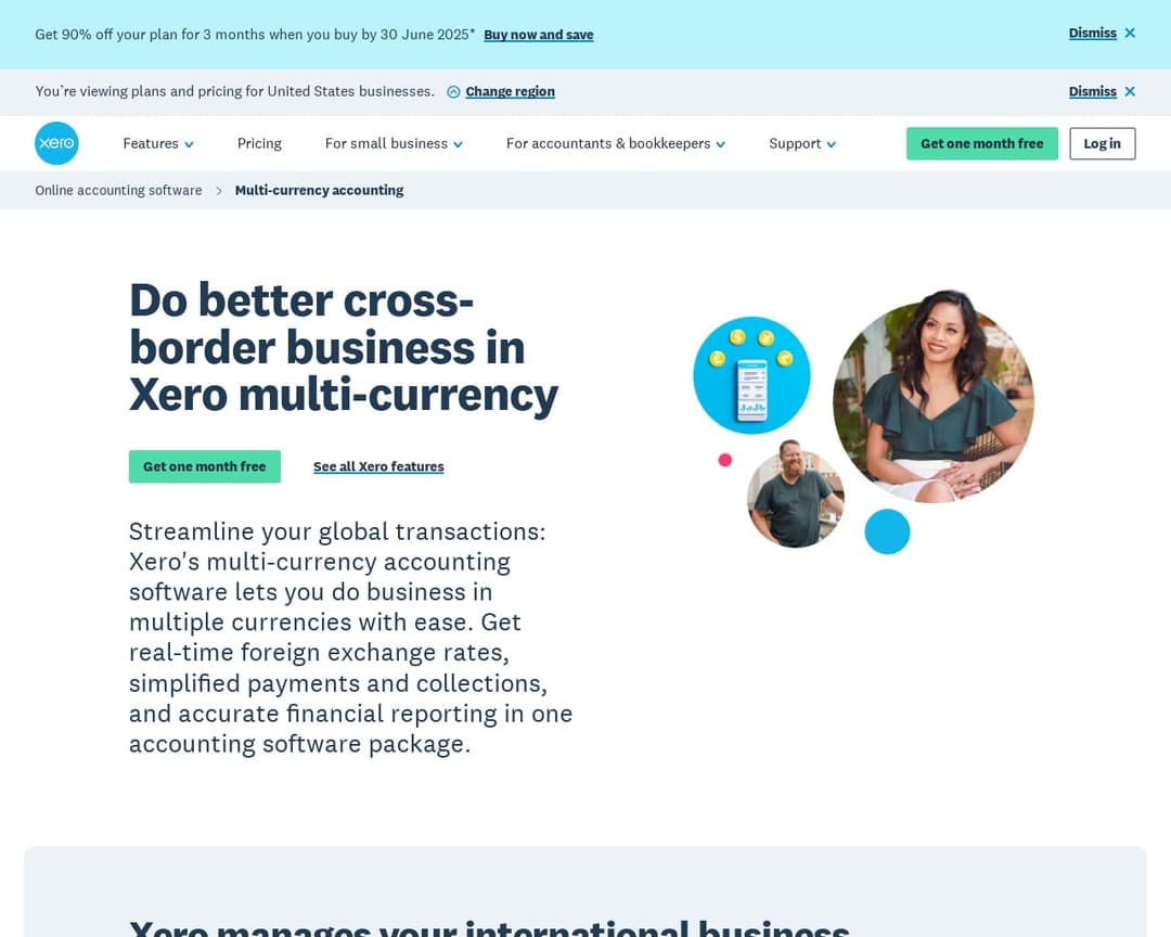 Xero Multi-Currency Accounting