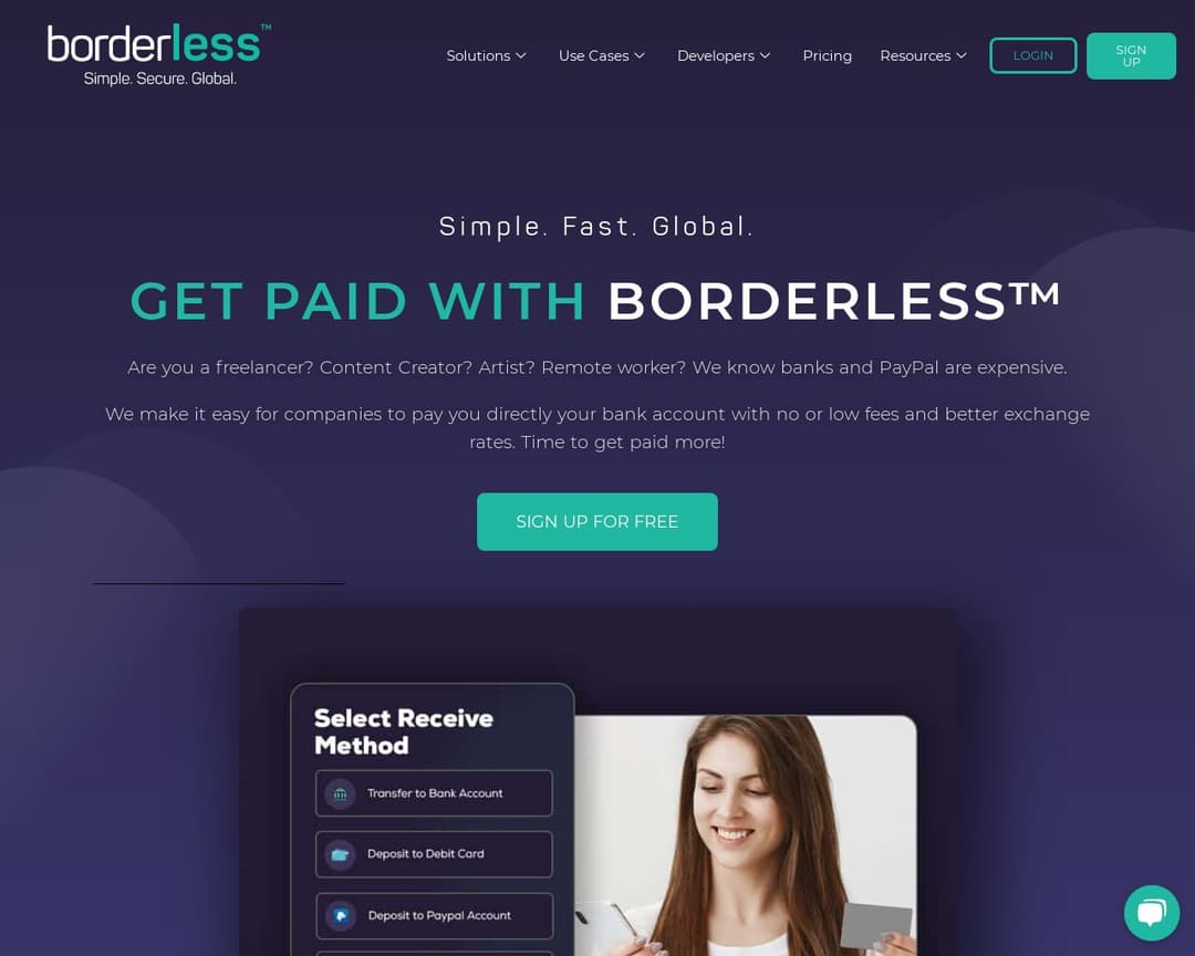 borderless