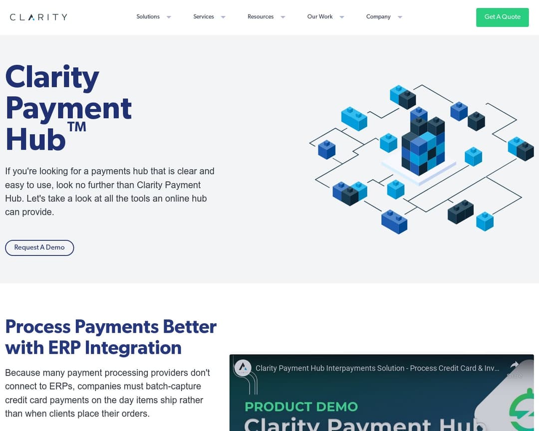 Clarity Payment Hub