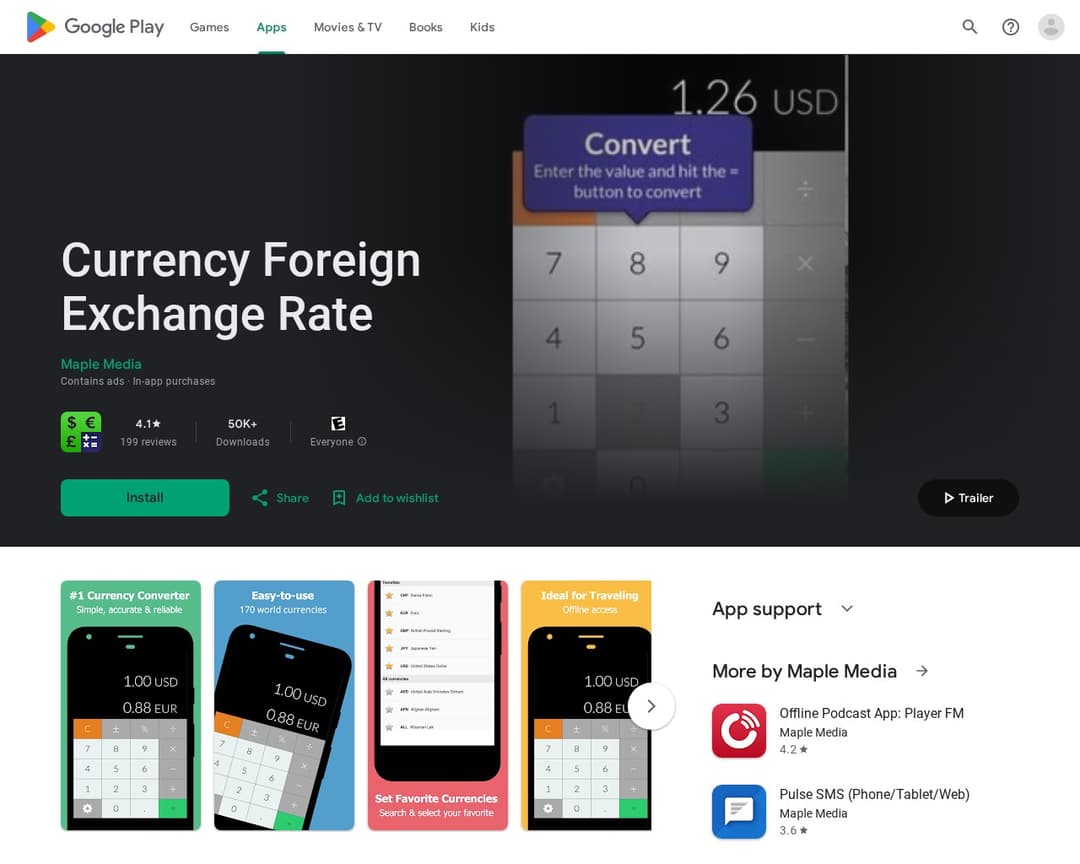 Currency Foreign Exchange Rate