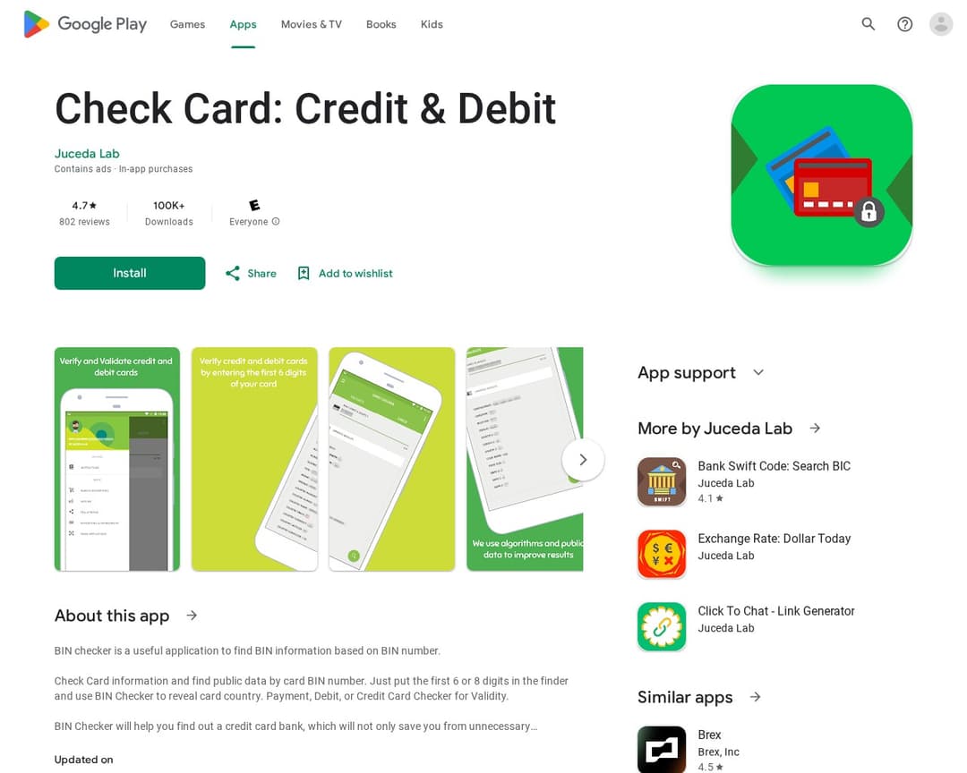 Check Card: Credit & Debit