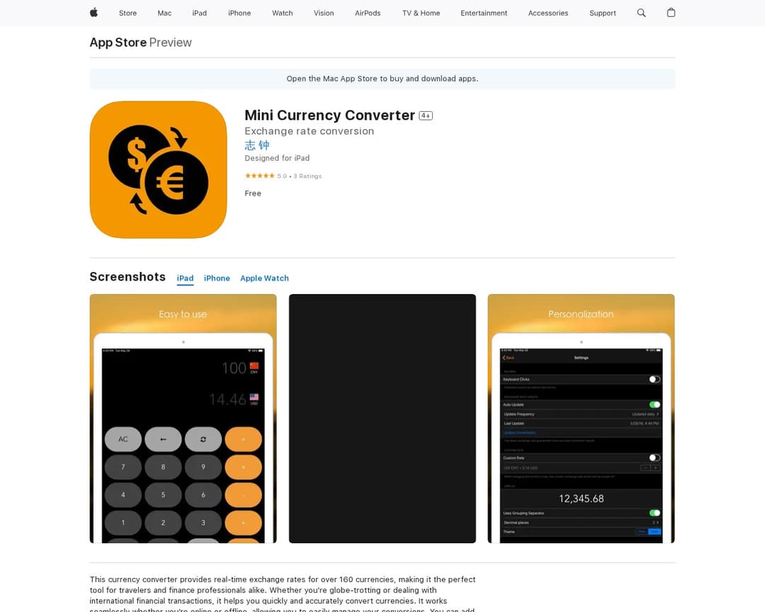 Mini Currency Converter