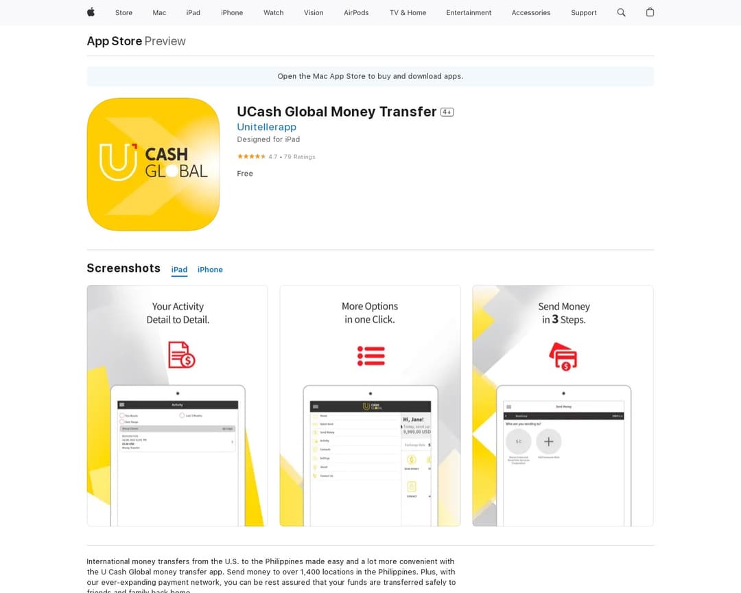 UCash Global Money Transfer