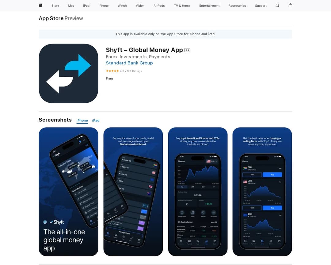 Shyft – Global Money App