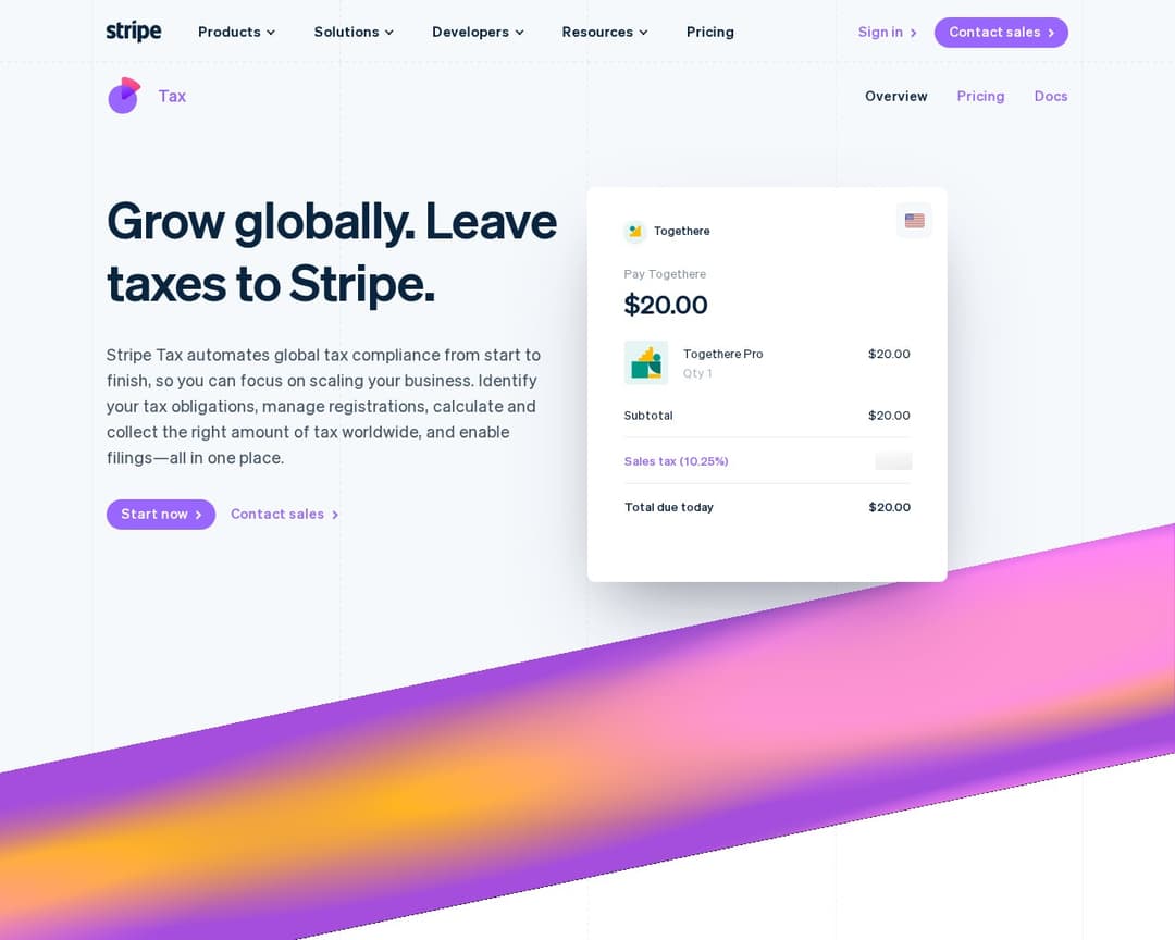 Stripe Tax