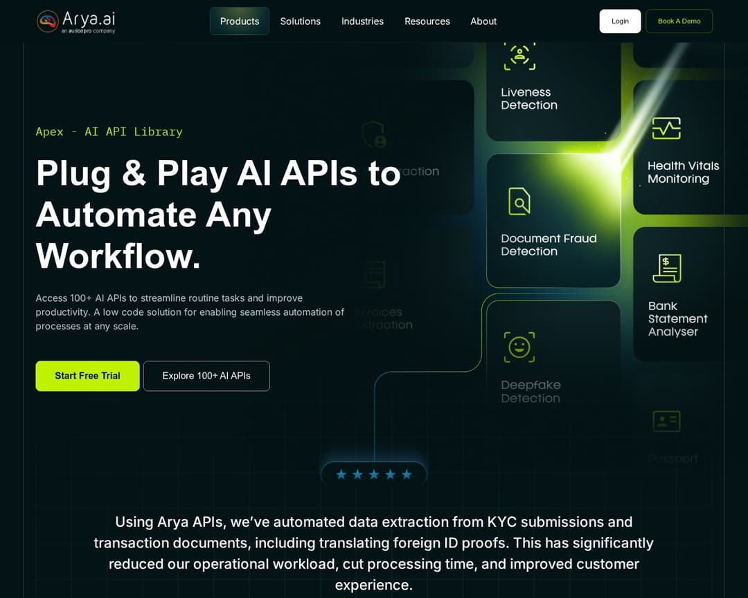 Apex - AI API Platform
