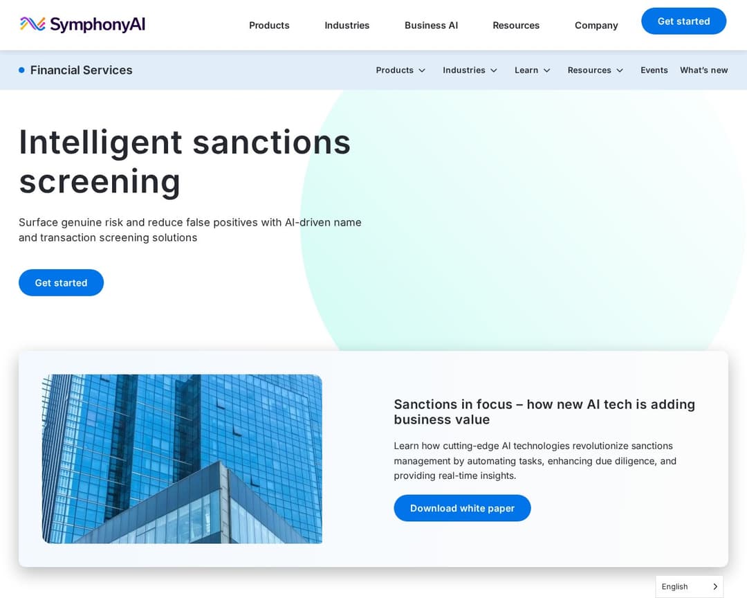 NetReveal Sanctions Screening