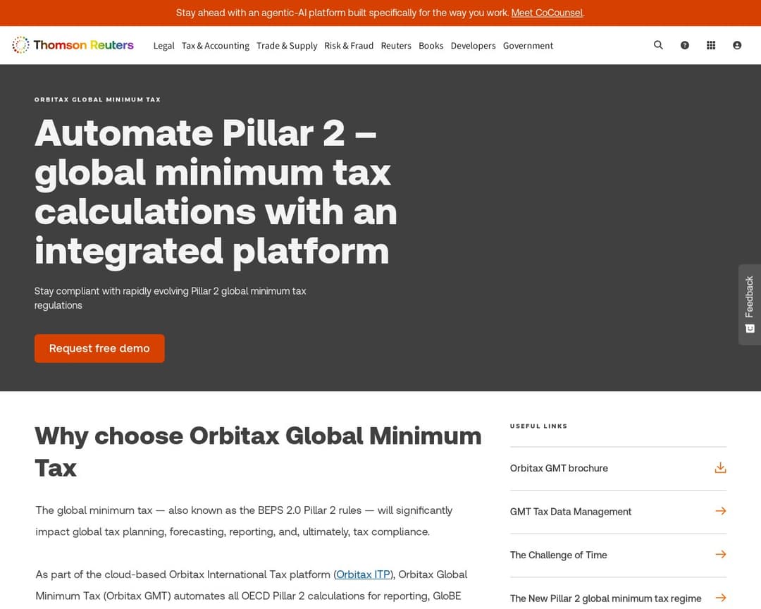 ONESOURCE Global Minimum Tax