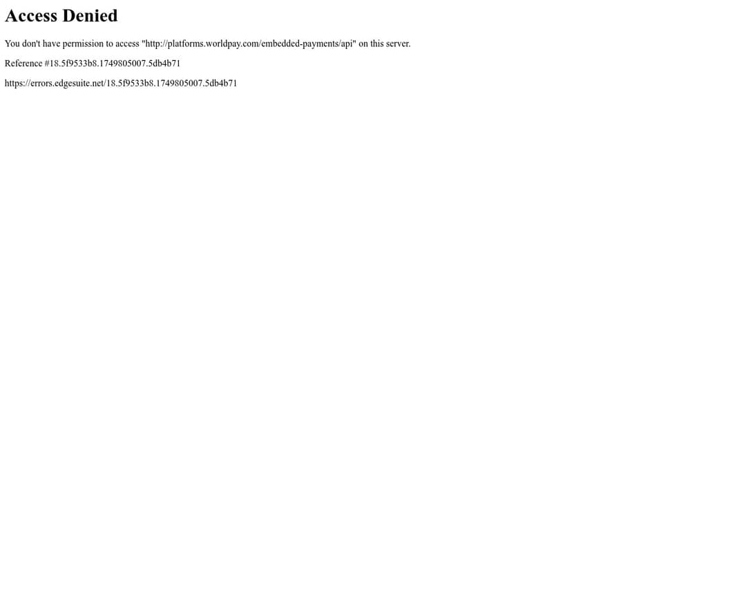 Worldpay for Platforms