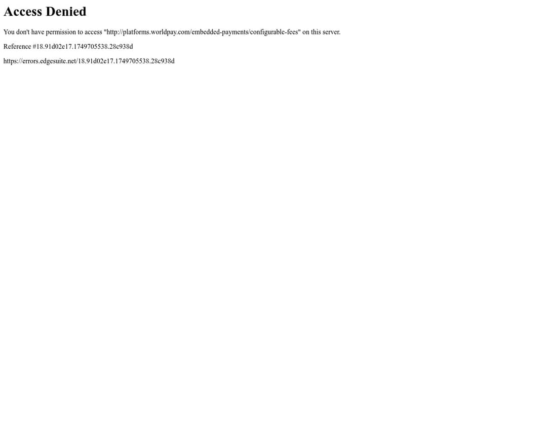 Worldpay for Platforms