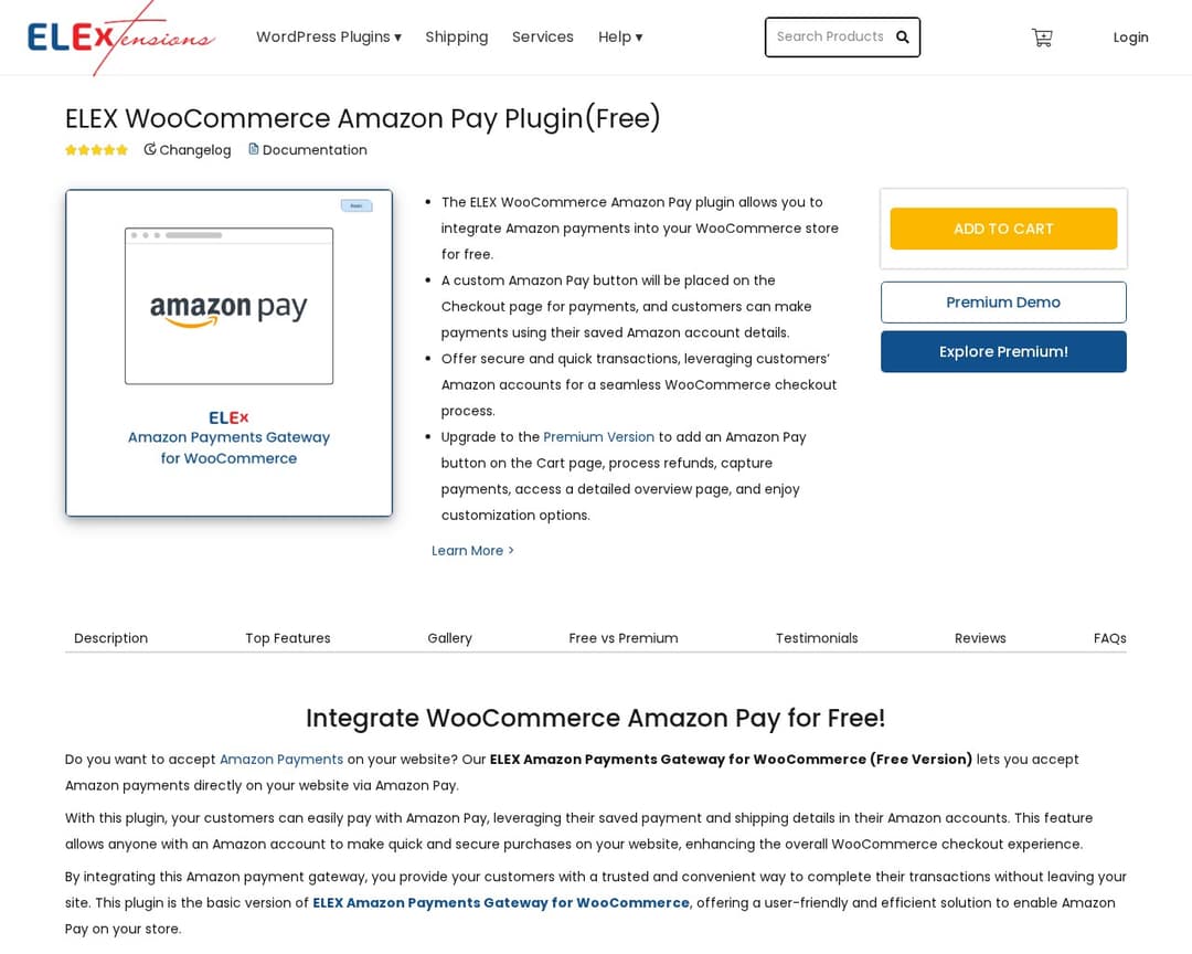 Amazon Payments Gateway