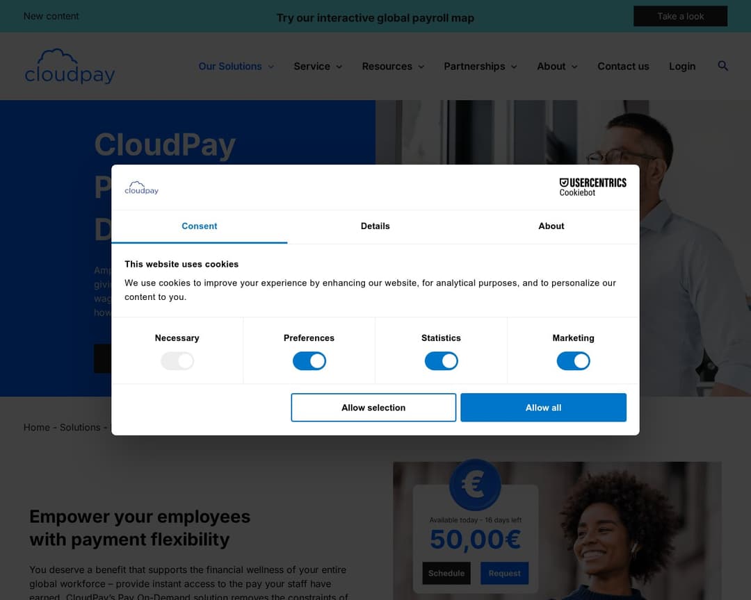 CloudPay Pay On-Demand