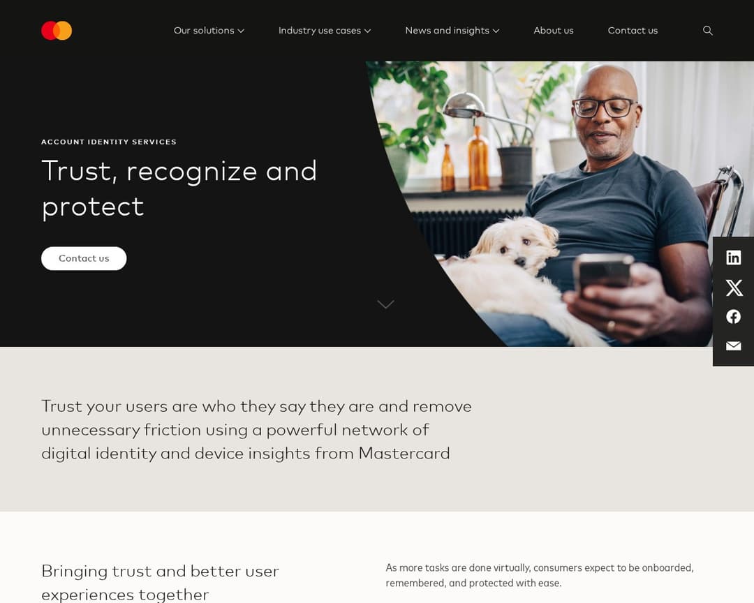 Mastercard Account Identity Services