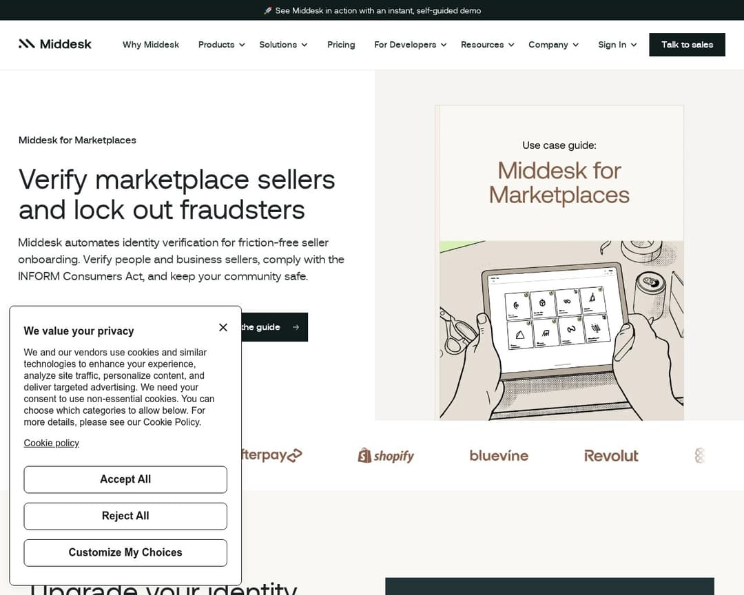 Middesk for Marketplaces