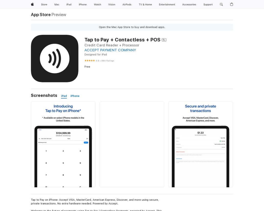 Tap to Pay + Contactless + POS