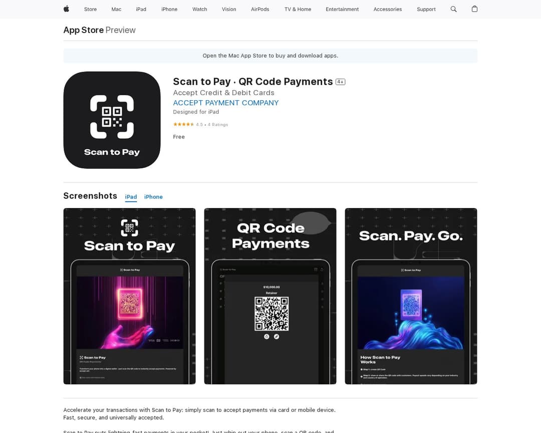 Scan to Pay · QR Code Payments Business