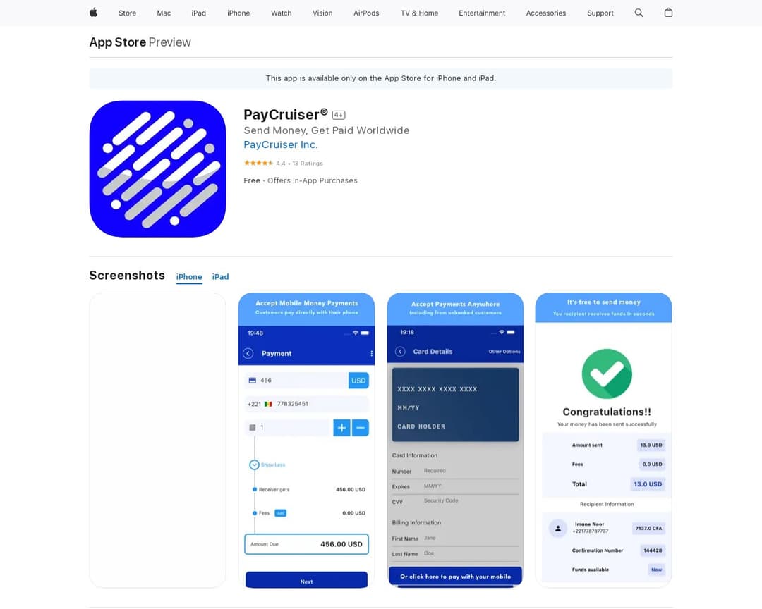 PayCruiser® Finance