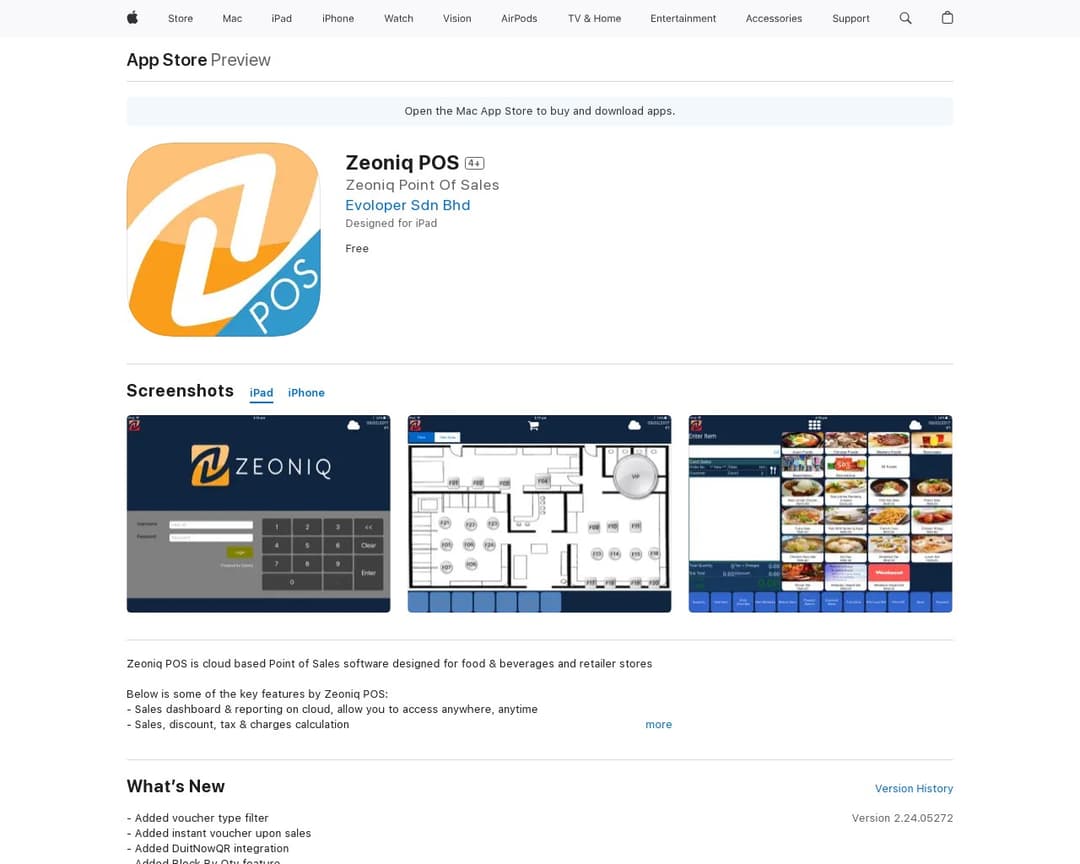 Zeoniq POS