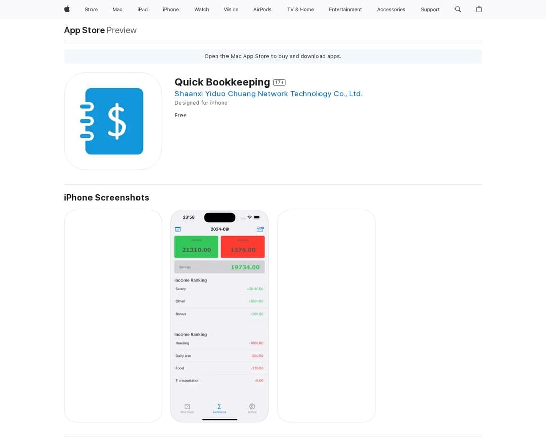 Quick Bookkeeping