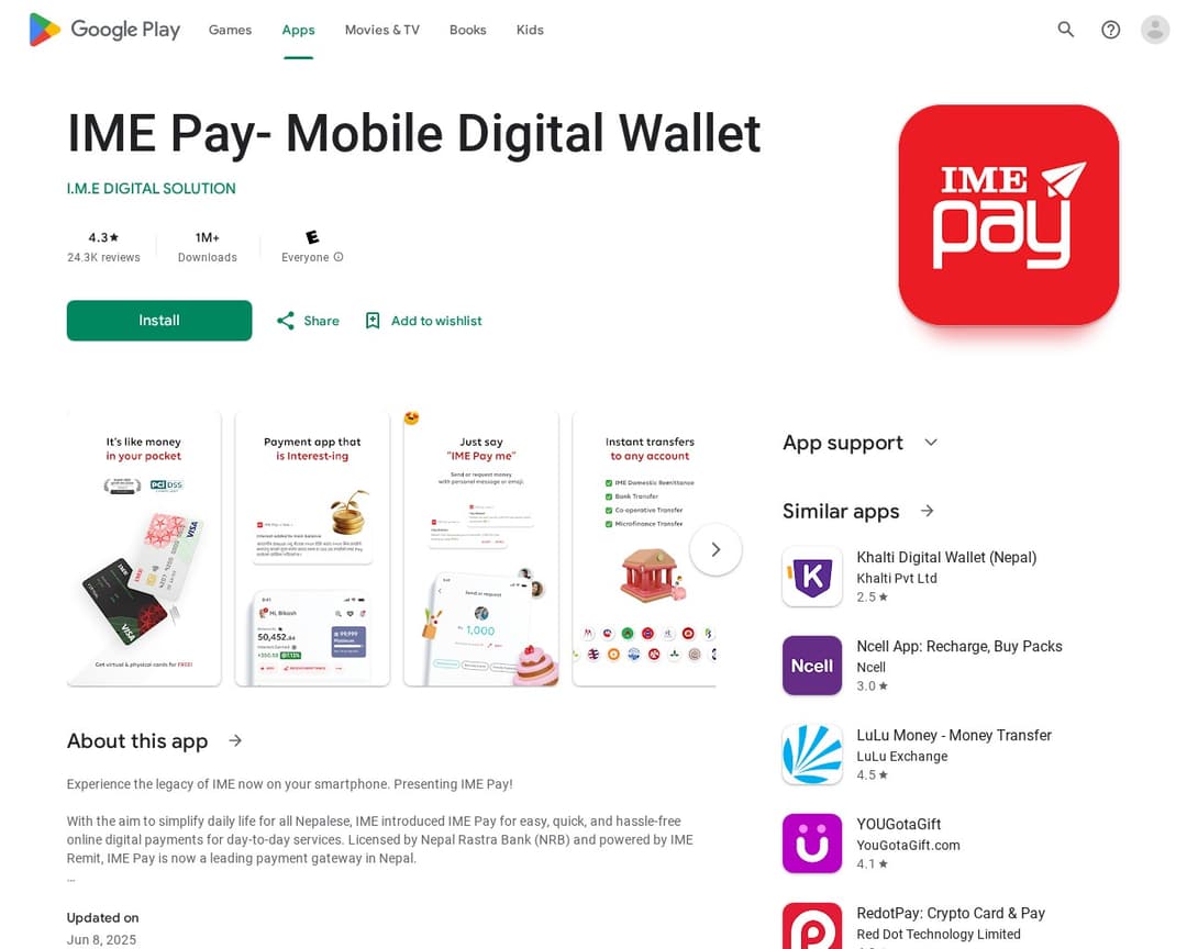 IME Pay- Mobile Digital Wallet