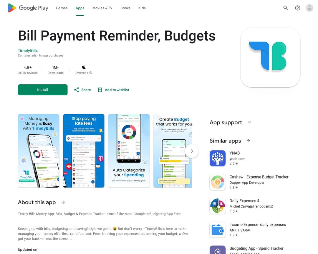 TimelyBills