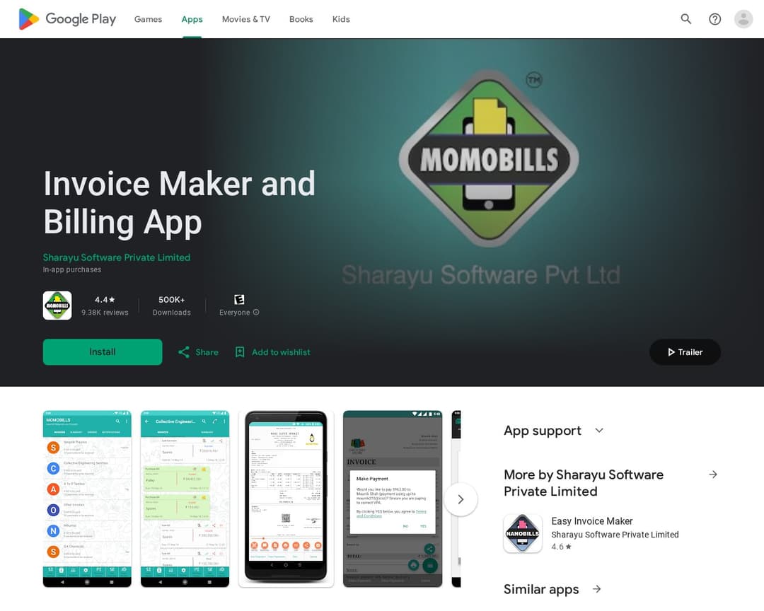 Invoice Maker and Billing App