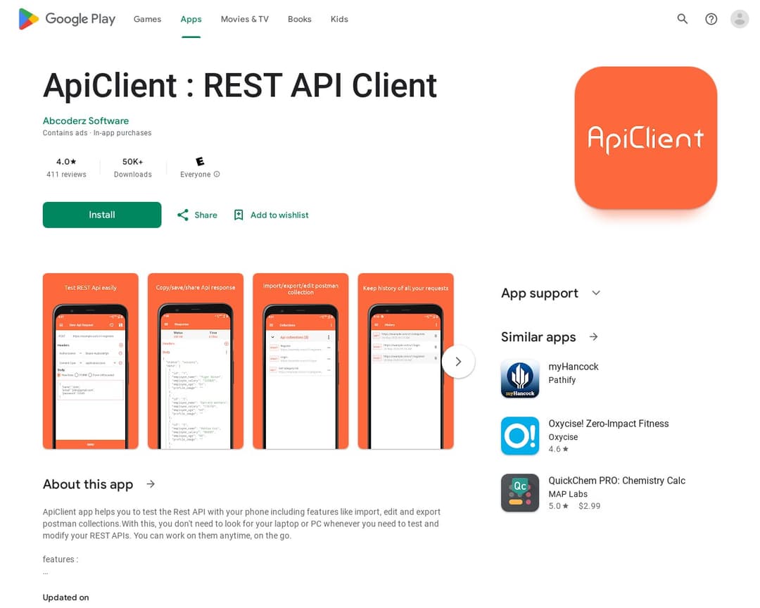 ApiClient : REST API Client