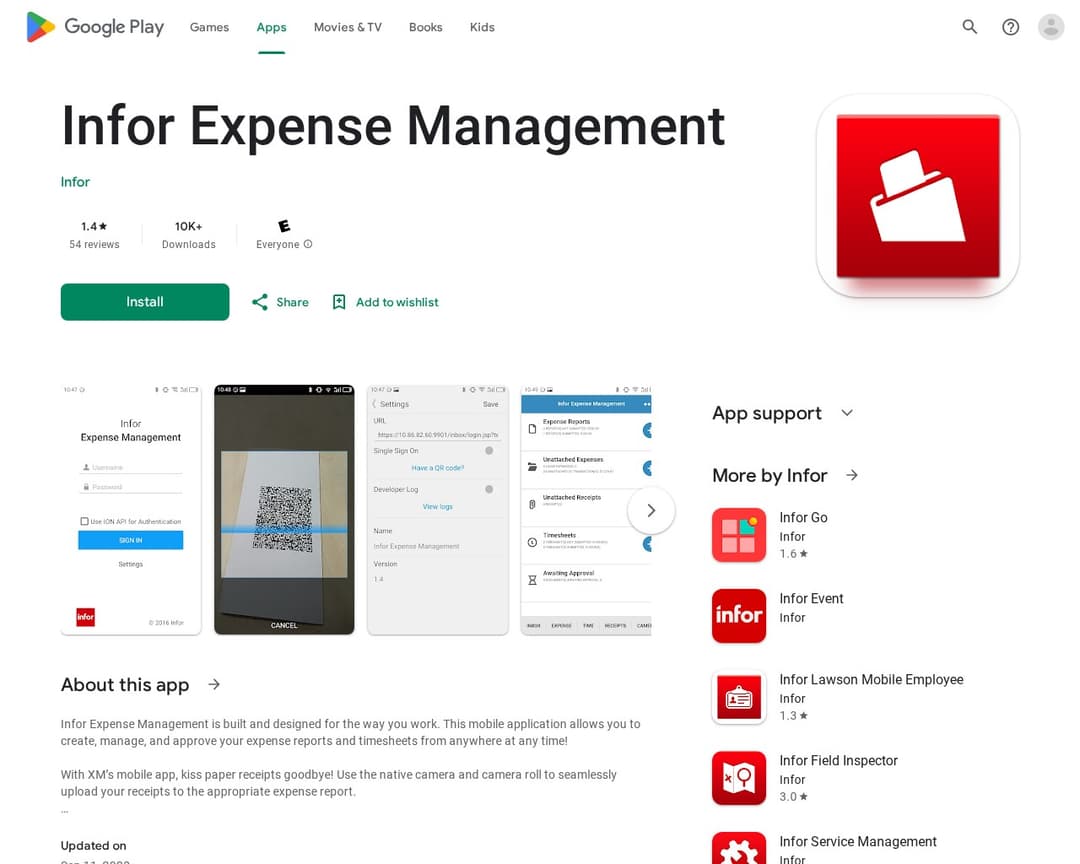 Infor Expense Management