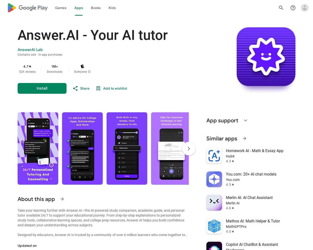 Answer.AI - Your AI tutor