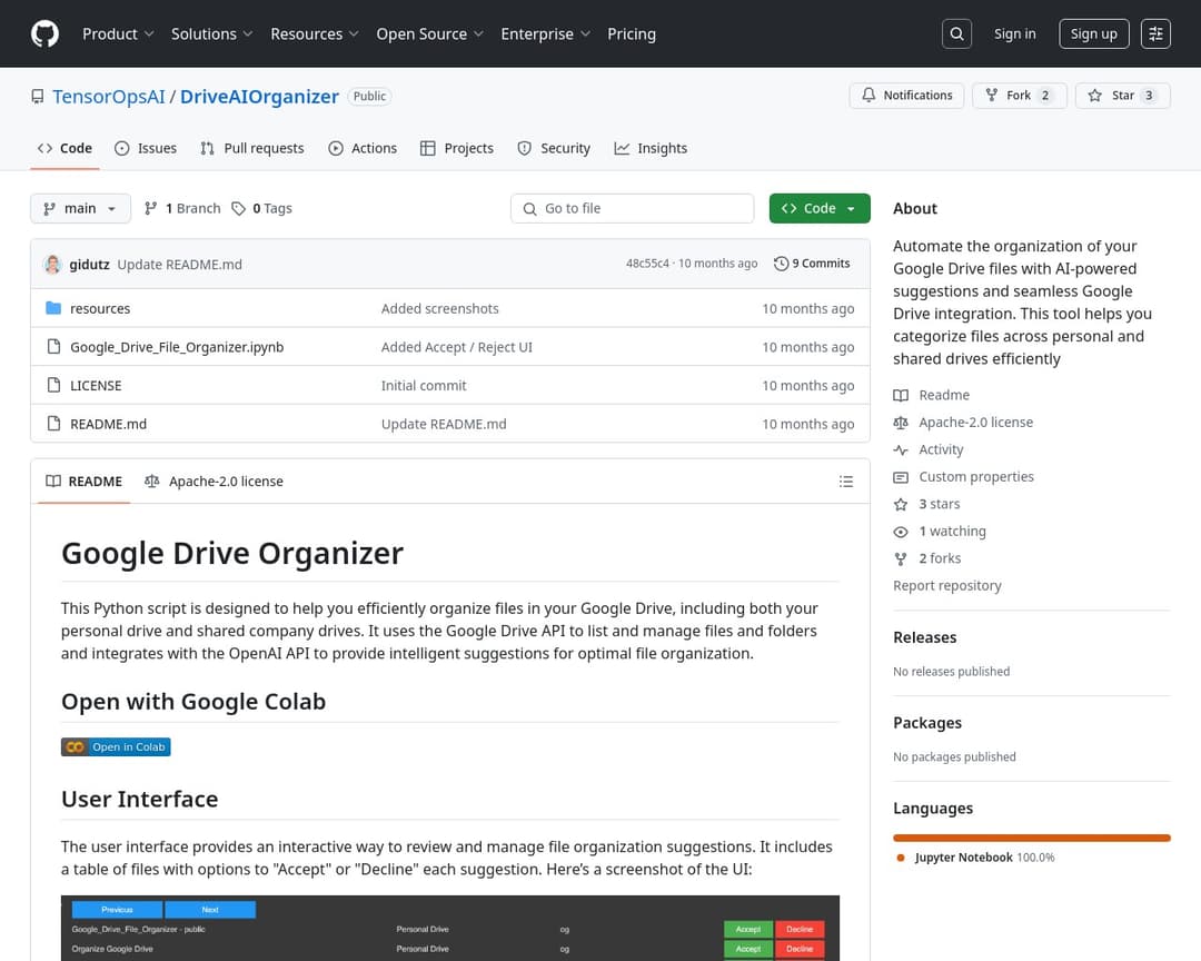 DriveAIOrganizer