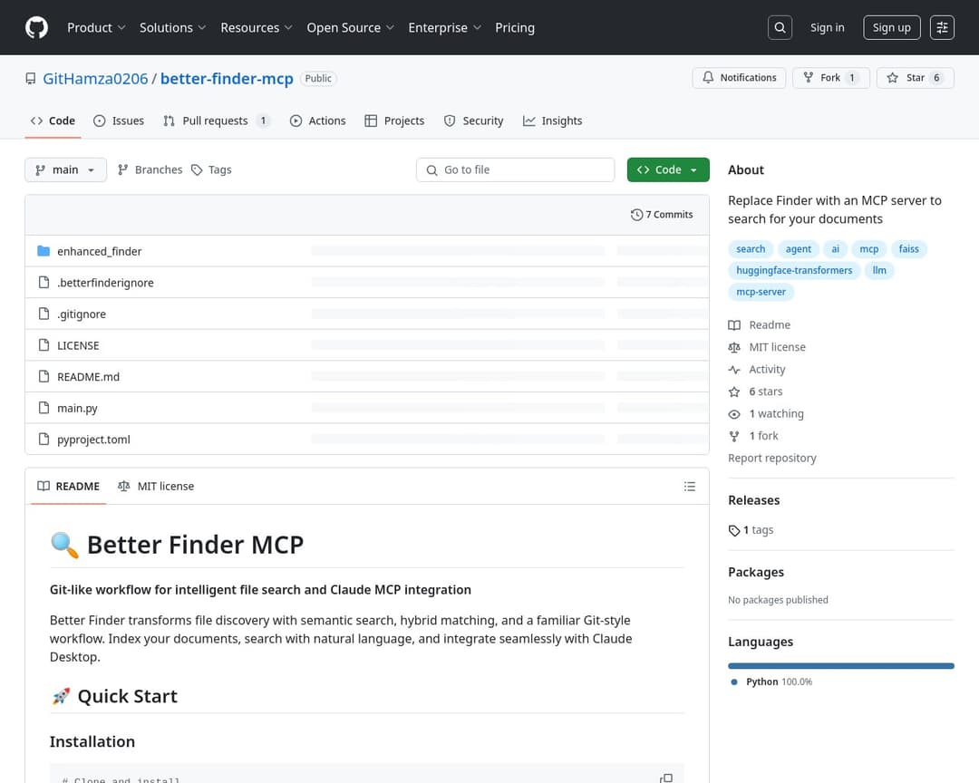 Better Finder MCP