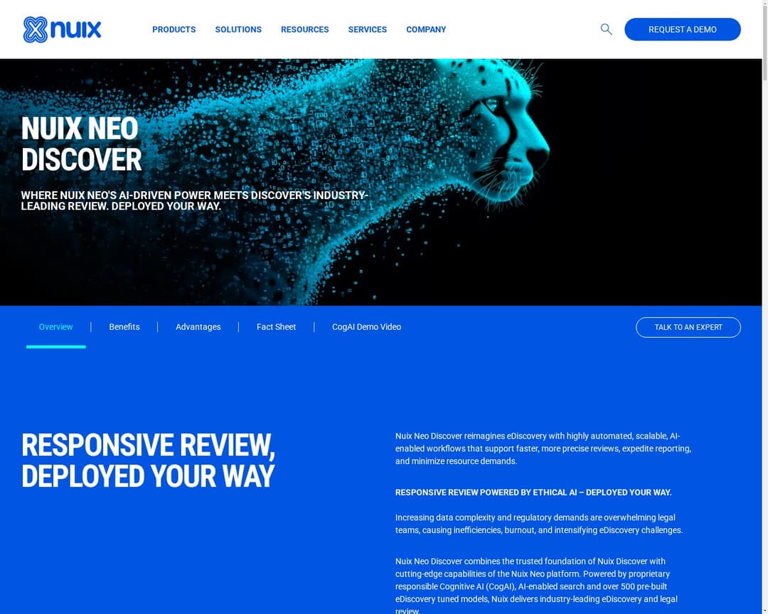 Nuix NEO Discover