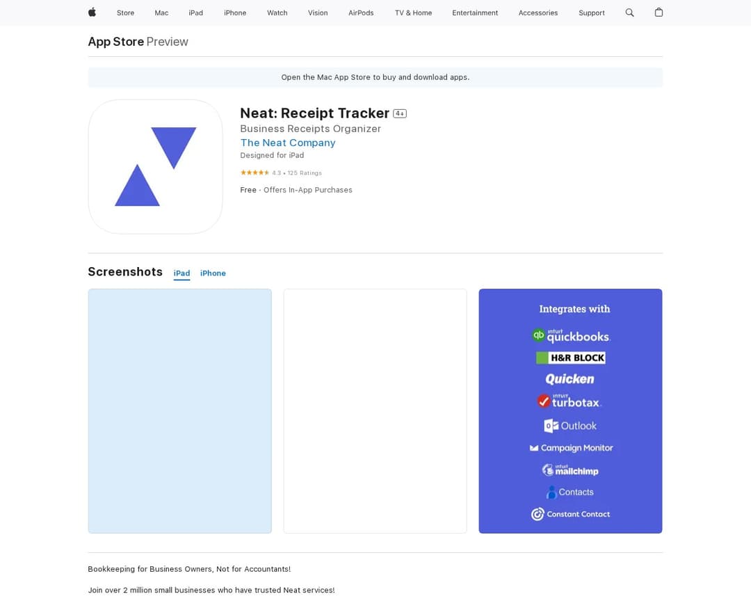 Neat Receipt Tracker
