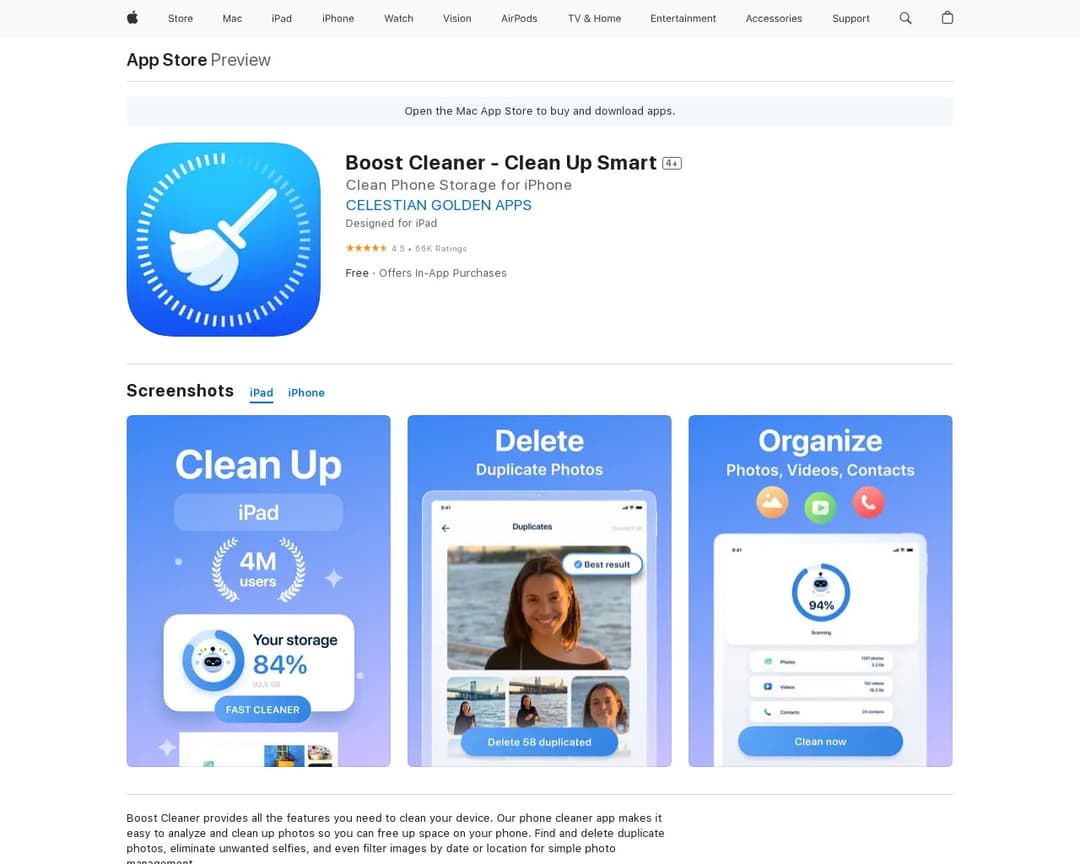 Boost Cleaner - Clean Up Smart