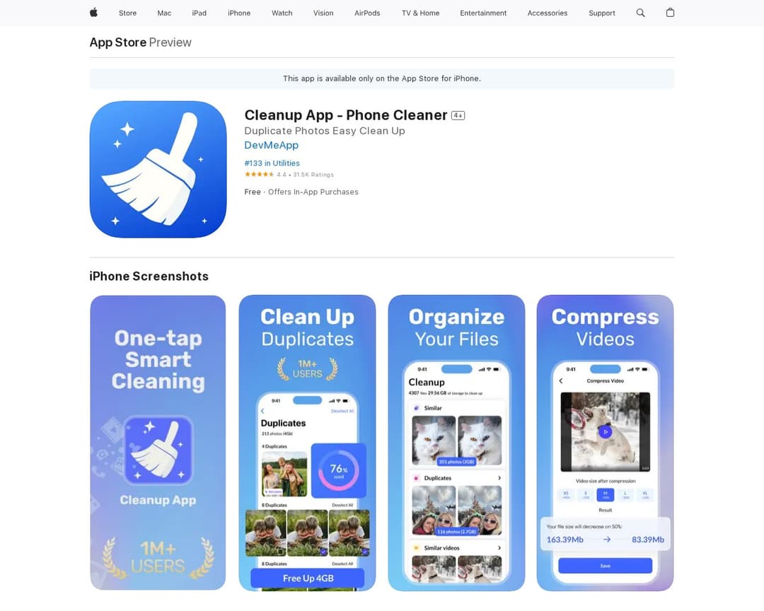 Cleanup App - Phone Cleaner