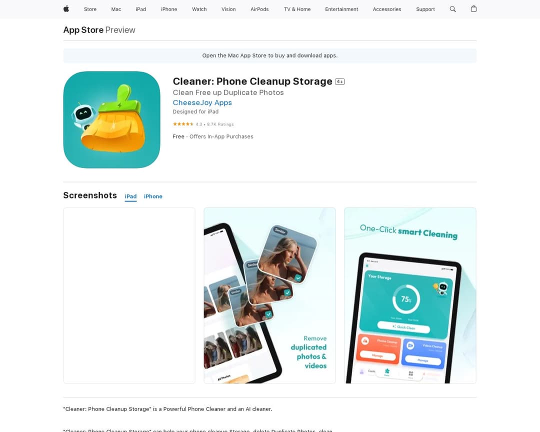 Cleaner: Phone Cleanup Storage