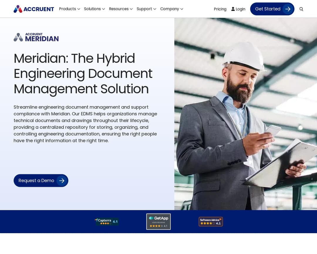 Meridian Engineering Document Management System