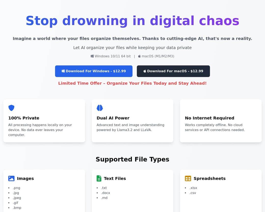 AI File Organizer