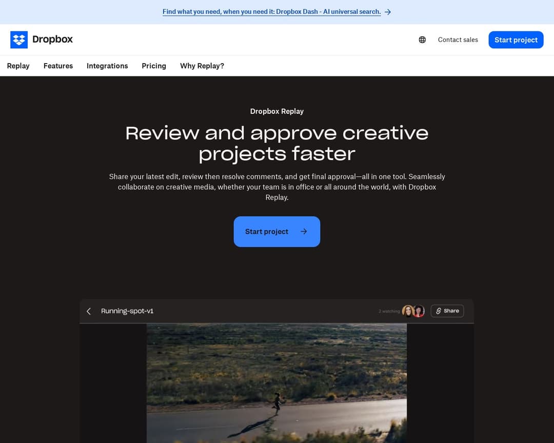 Dropbox Replay