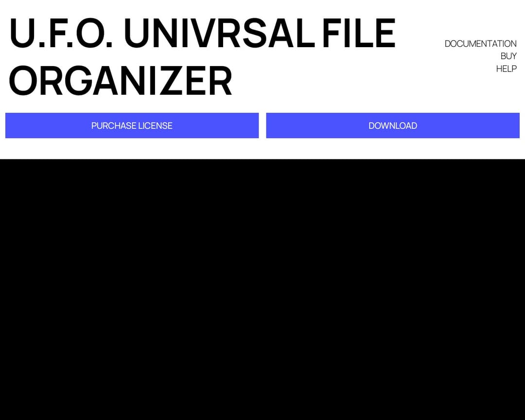 UFO (Universal File Organizer)
