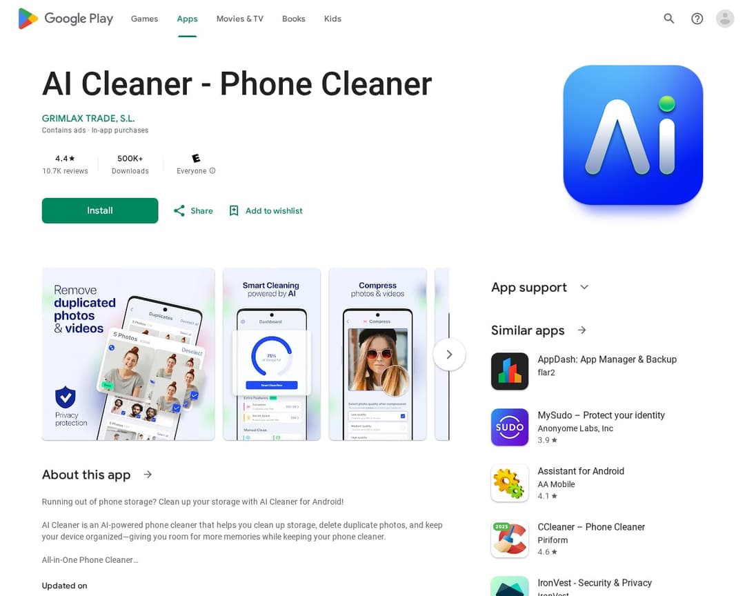 AI Cleaner - Phone Cleaner