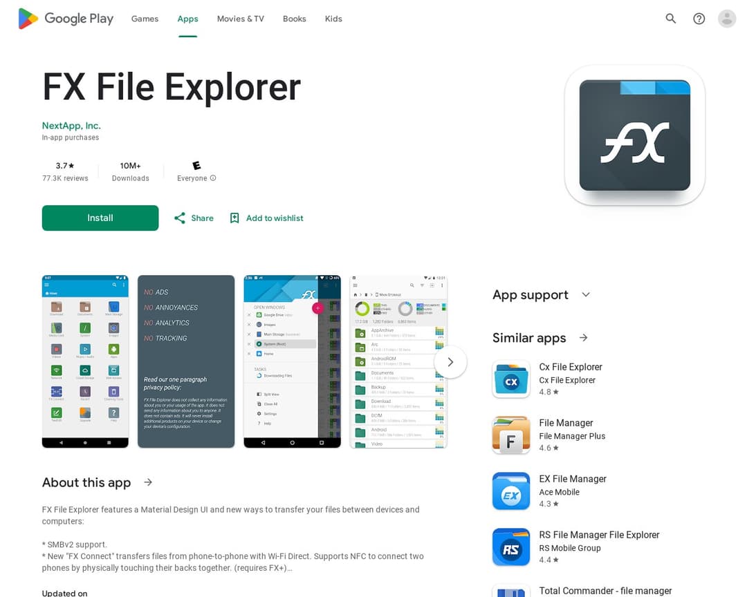 FX File Explorer