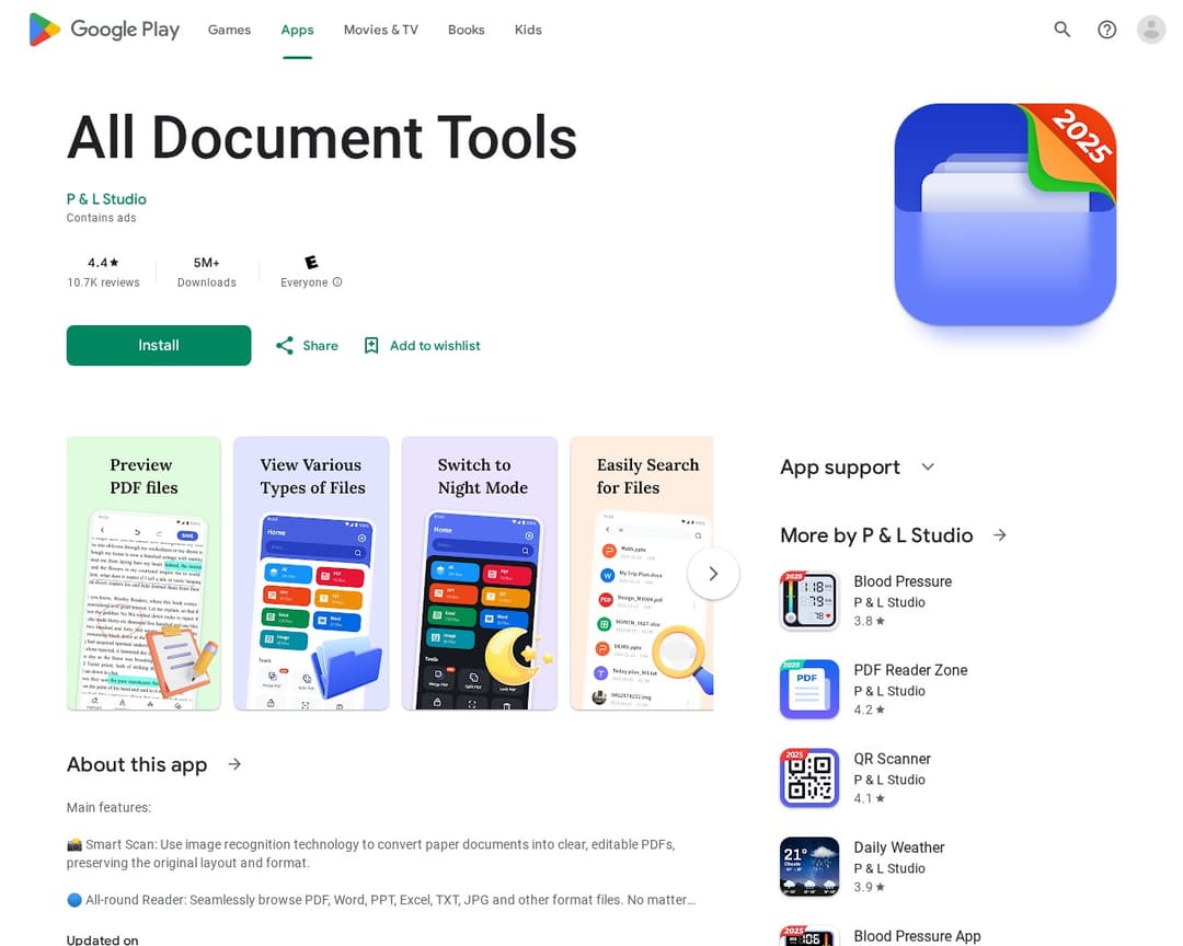 All Document Tools