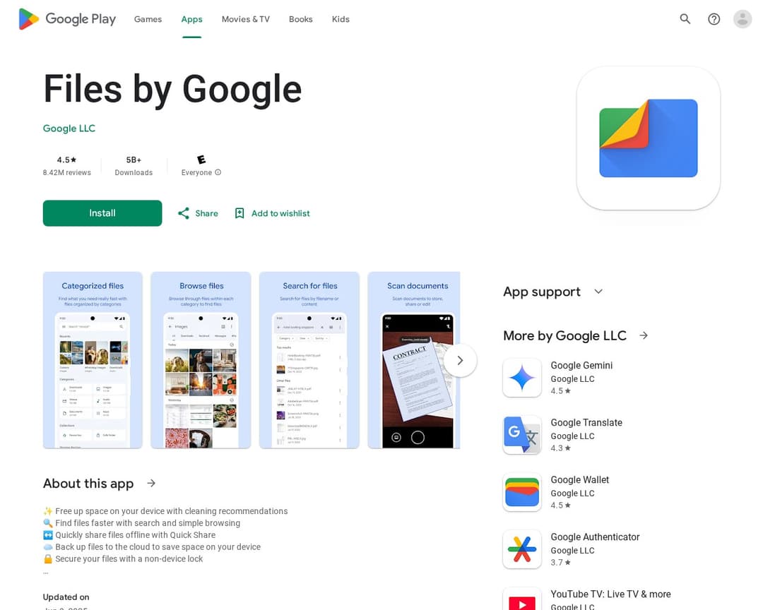 Files by Google