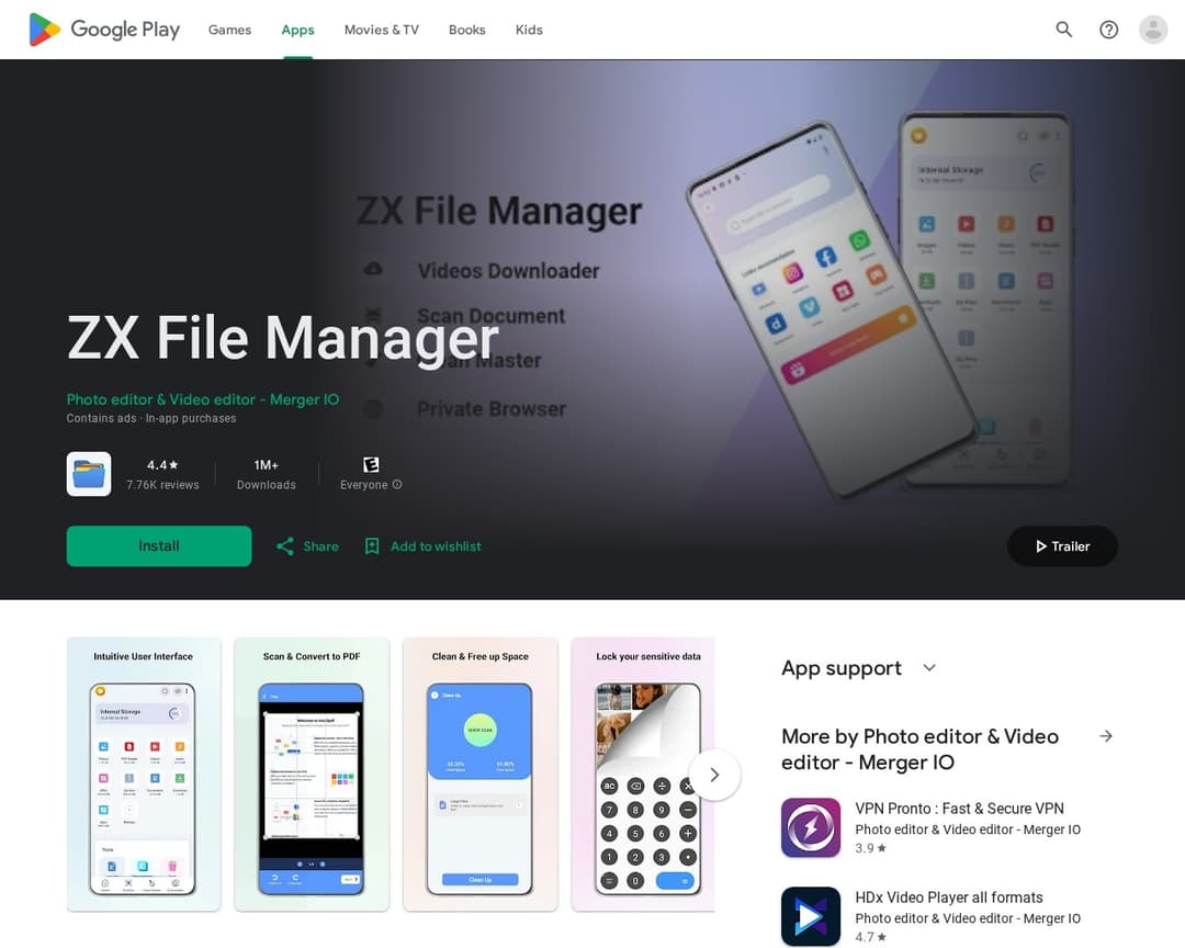 ZX File Manager