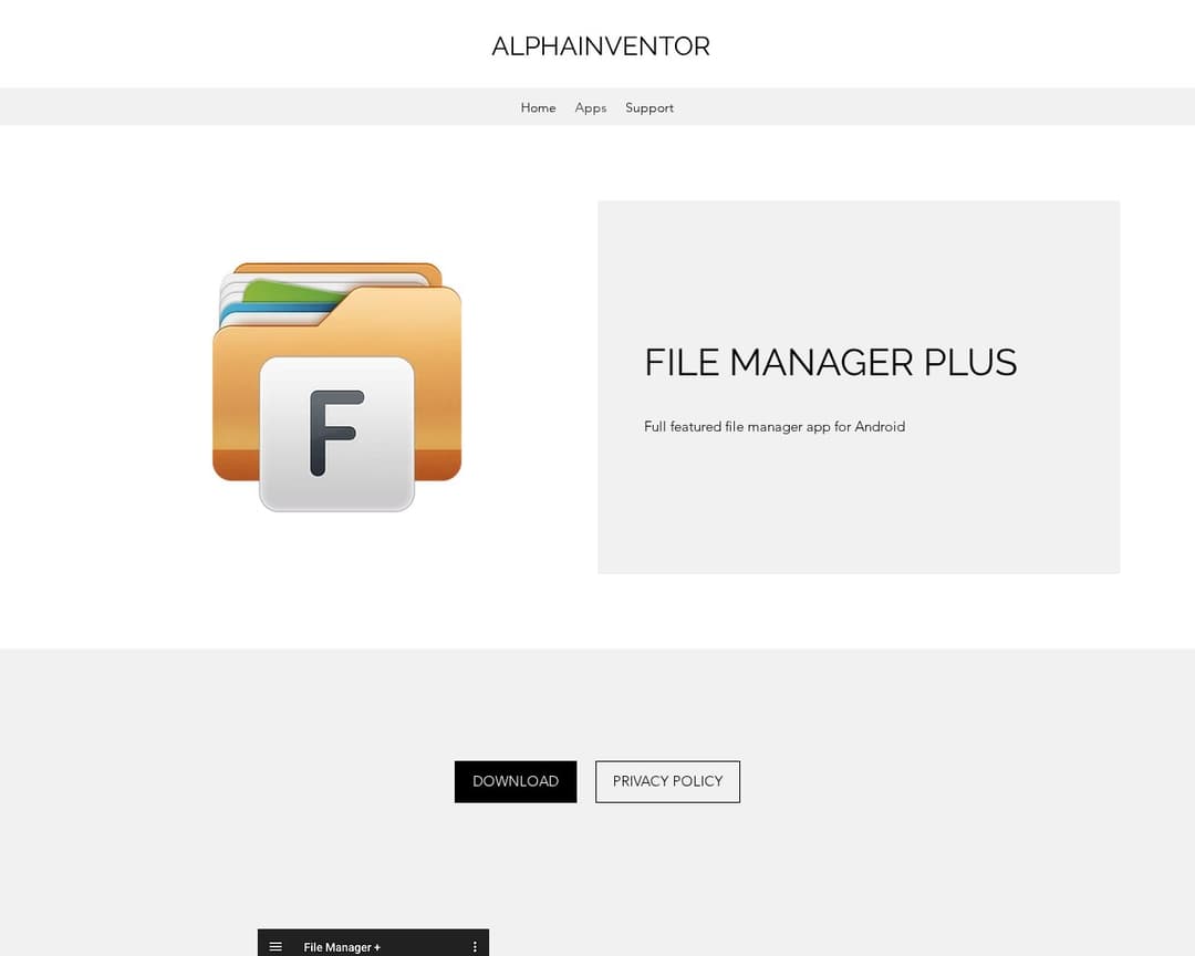 File Manager Plus