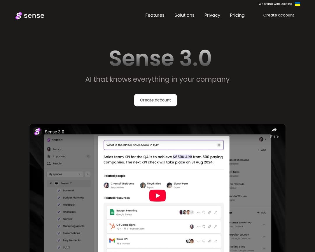 Sense