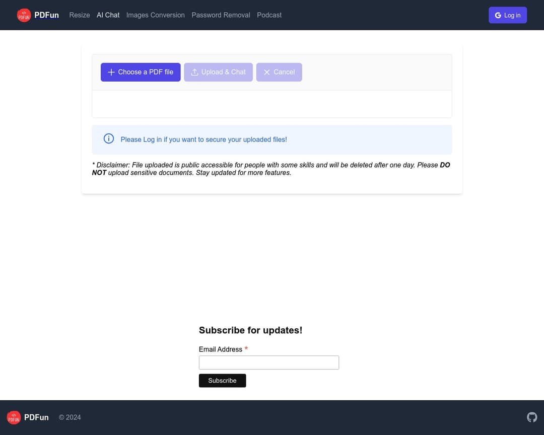 PDFun - AI Chat