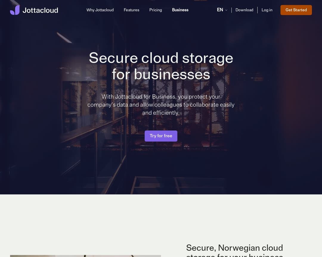 Jottacloud Business