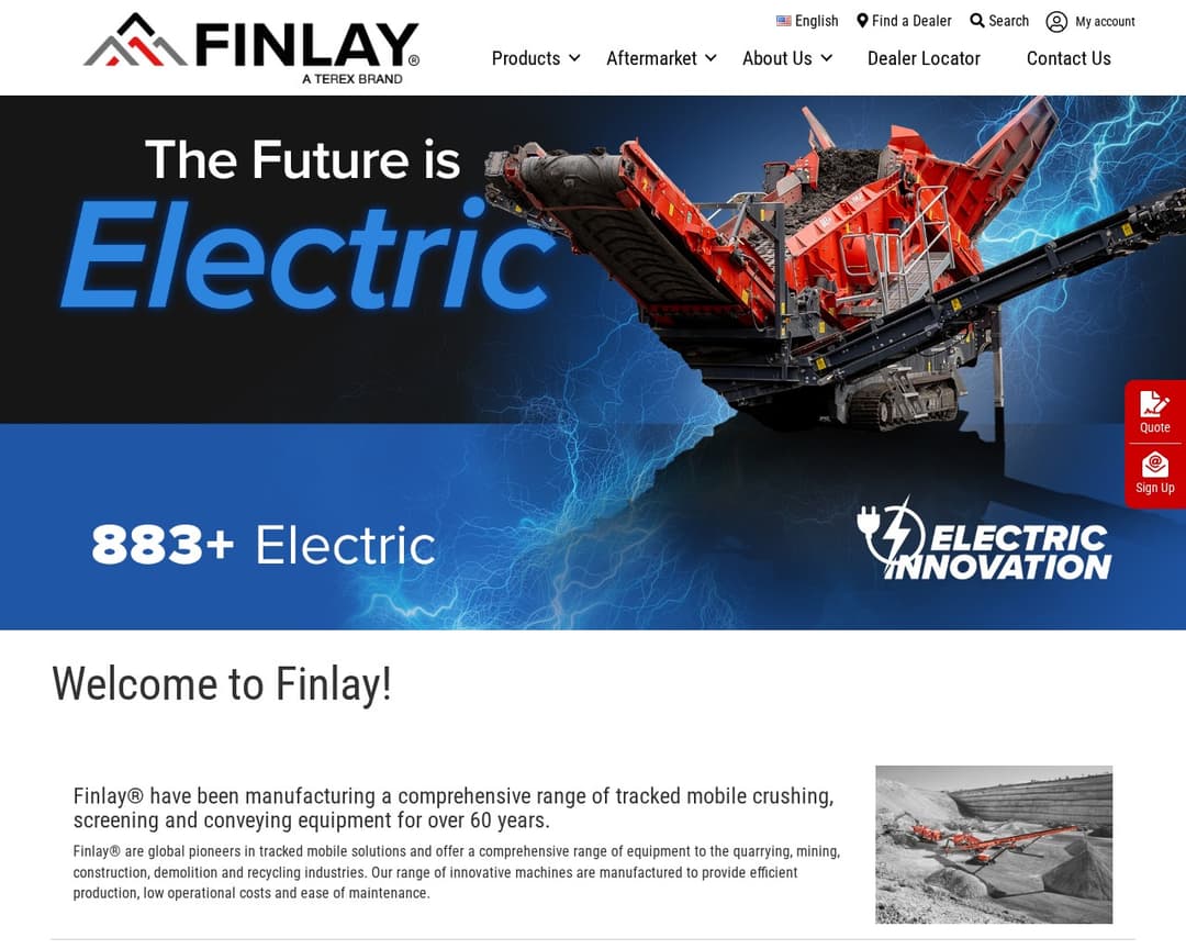 Terex Finlay
